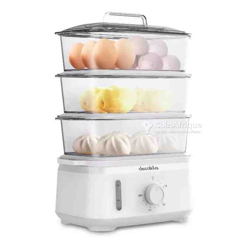 Cuiseur à vapeur DECAKILA KEER042W 12L